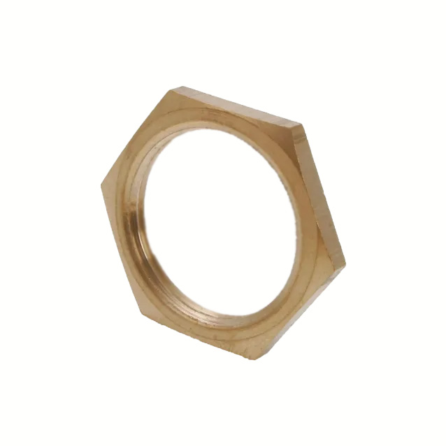 لاک نات برنجی یا مهره لوله کاندوئیت برنجی